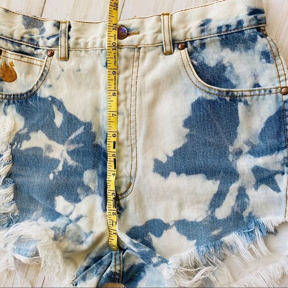 Vintage Gloria Vanderbilt Murjani Jean Shorts Sz 25/26 - Picture 11 of 12